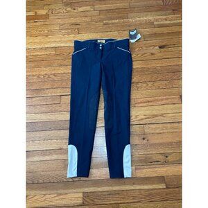 Devon Aire Breeches Womens Size 30 Riding Pants Blue White Equestrian NWT $100